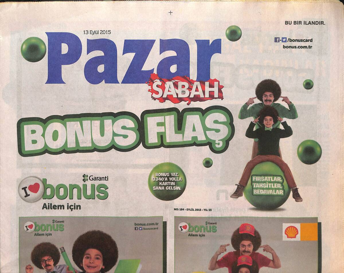 Sabah Gazetesi Pazar Eki 13 Eylül 2015 - Tarık Ünlüoğlu: Kötü Karakter Prim Yapıyor - Kraliçe Elizabeth Köpeklerini Gümüş Kaşıkla Besliyor GZ136010 - 1