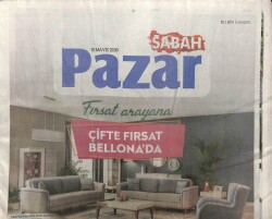 Sabah Gazetesi Pazar Eki 13 Mayıs 2018 - Türk Kadınından Manifestoya Tam Destek GZ100024 - 1