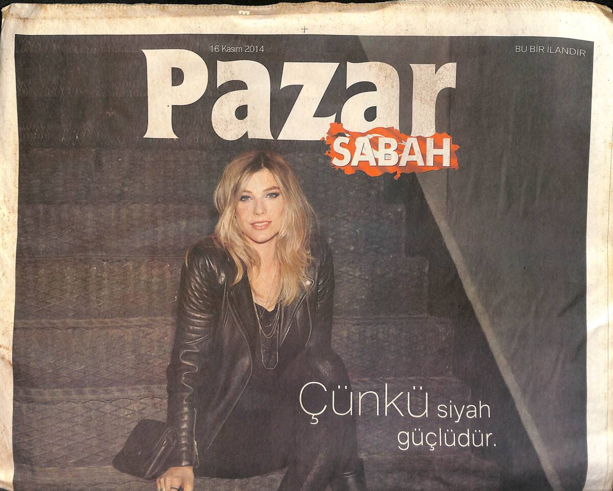 Sabah Gazetesi Pazar Eki 16 Kasım 2014 - Heyecanı Artıran Tehlikenin Tadı 
