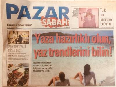 Sabah Gazetesi Pazar Eki 18 Nisan 2010 - Türk Pop Sanatının Doğumu GZ40282 - 1