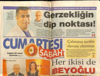 Sabah Gazetesi Pazar Eki 20 Ocak 2007 - Atilla Dorsay,Gerzekliğin Dip Noktası GZ78394 - 1