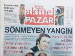 Sabah Gazetesi Pazar Eki 24 Ekim 2004 - Sönmeyen Yangın Ve Göksel Kortay GZ43272 - 2