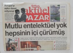 Sabah Gazetesi Pazar Eki 26 Aralık 2004 - Hülya Avşar Bütün Entelektüelllerin İçi Çürümüş. - GZ45859 - 2