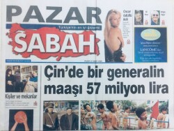 Sabah Gazetesi Pazar Eki 27 Şubat 2000 - Aziz Yıldırım Fenerbahçeden 10 Milyon Dolarımı Alacağım GZ43274 - 1