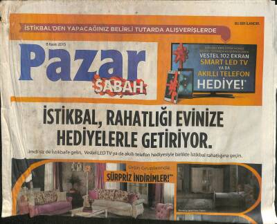 Sabah Gazetesi Pazar Eki 8 Kasım 2015 - James Bondu Gerçekten Tanıyor Muyuz ? GZ116482 - 1