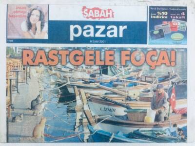 Sabah Gazetesi Pazar Eki 9 Eylül 2001 - Hıncal UluçYatmak İçin Evlenilmez GZ40956 - 1