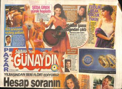 Sabah Gazetesi Pazar Günaydın Eki 12 Temmuz 2009 - Demet Akalın Şampiyonluğunu İlan Etti GZ116328 - 1