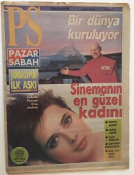 Sabah Gazetesi Pazar Sabah Eki - 7 Ekim 1990 - Bir Zülfü Livaneli Filmi Sis - GZ43711 - 2