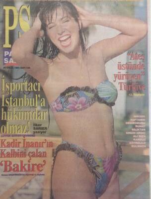 Sabah Gazetesi PS Eki - 29 Eylül 1991 - Kadir İnanırın Kalbini Çalan Bakire GZ35102 - 1