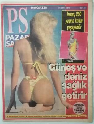 Sabah Gazetesi Ps Eki 3 Haziran Sayı39 Güneş Ve Deniz Sağlık Getirir -GZ37191 - 1