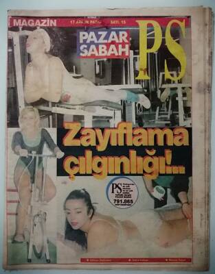 Sabah Gazetesi Ps Eki 7 Aralık Sayı15 Zayıflama Çılgınlığı -GZ37192 - 1