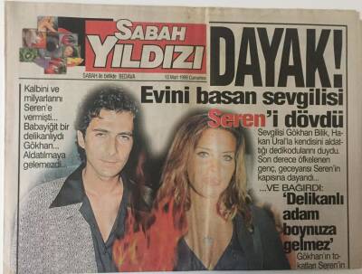 Sabah Gazetesi Sabah Yıldızı Eki 13 Mart 1999 - Seren Serengile Dayak GZ13526 - 2