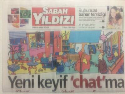 Sabah Gazetesi Sabah Yıldızı Eki 2 Mayıs 1999 - Yeni Keyif Chatma GZ38128 - 1