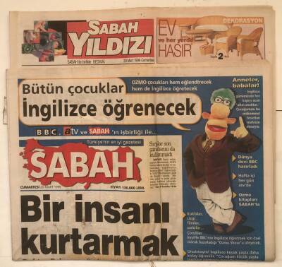 Sabah Gazetesi Sabah Yıldızı Eki İle 20 Mart 1999 - Bir İnsanı Kurtarmak GZ7791 - 1