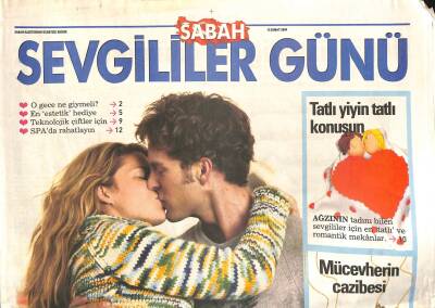 Sabah Gazetesi Sevgililer Günü Eki 12 Şubat 2009 - Teknolojik Çiftler İçin GZ116330 - 1