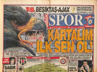 Sabah Gazetesi Spor Eki 2 Kasım 1993 - Cagliaride Yağmur Yağması Trabzonluları Umutlandırdı,Fenerde Tek Eksik Santrafor Eksikliği Olduğu Öğrenildi GZ95082 - 1