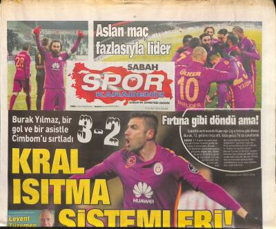 Sabah Gazetesi Spor Karadeniz Eki 22 Şubat 2015 - Giresunspor Kalıcı Gelirlere Kavuşuyor GZ117102 - 1