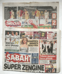 Sabah Gazetesi Spor Karadeniz Eki İle 15 Kasım 2010 - Yabancı Damadını Hacca Götürdü GZ5871 - 2