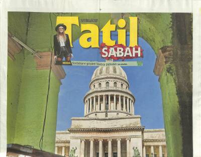 Sabah Gazetesi Tatil Eki 25 Ekim 2015 - İznikte Tarihin İzinde GZ116999 - 1