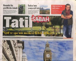 Sabah Gazetesi Tatil Eki 9 Nisan 2014 - Sakin Bir Mola İçin Ayvalık - Okurlardan Tatil Rotaları GZ100284 - 2
