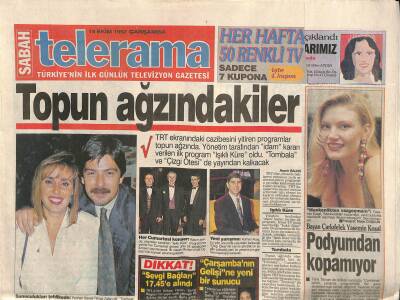 Sabah Gazetesi Telerama Eki 14 Ekim 1992 - Sean Connerynin Bond Filmi GZ116189 - 1