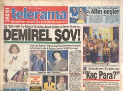 Sabah Gazetesi Telerama Eki 9 Mart 1993 - Türkan Şoray'dan İki Film - Barış Manço, Tam 10 Haftadır Para Almıyor! GZ145766 - 1