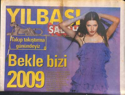 Sabah Gazetesi Yılbaşı Eki 26 Aralık 2008 - Erkek Adama Smokin Yakışır GZ119589 - 1