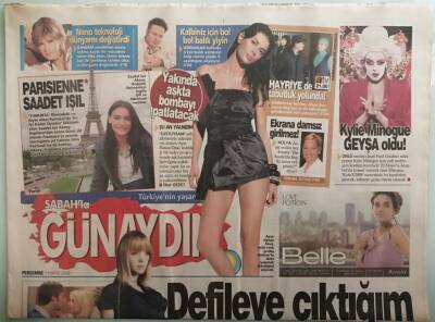 Sabah Günaydın Gazetesi 1 Mayıs 2008 Sertabla Madonna Aynı Kampanyada - GZ44173 - 1