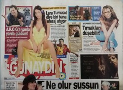 Sabah Günaydın Gazetesi 10 Mart 2009 Rallici Trafiği Karıştırdı Minik Serçe Çok Kızdı - GZ44687 - 2