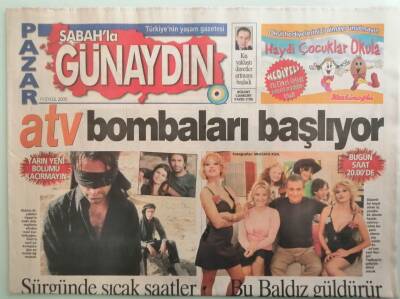 Sabah Günaydın Gazetesi 11 Eylül 2005 Sibel Can İçin Klip Yönetmeni Oluyor - GZ44177 - 2