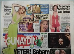 Sabah Günaydın Gazetesi 11 Mart 2009 Kadir İnanıra Tepki Geldi - İşte Sibel Canın Mucizesi - GZ44689 - 2