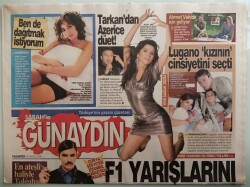 Sabah Günaydın Gazetesi 12 Mayıs 2008 Şahzenem Bacının Şiiri Müjdeyi Göz Yaşlarına Boğdu - GZ44182 - 2