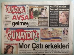 Sabah Günaydın Gazetesi 15 Nisan 2004 Avşar Kızının Başına Gelmeyen Kalmadı - GZ44187 - 2