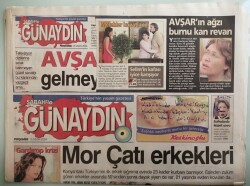 Sabah Günaydın Gazetesi 15 Nisan 2004 Avşar Kızının Başına Gelmeyen Kalmadı - GZ44187 - 1