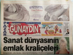 Sabah Günaydın Gazetesi 19 Eylül 2004 Sanat Dünyasının Emlak Kraliçeleri - Muazzez Ersoy Eski Eşine Ateş Püskürdü -GZ44046 - 1