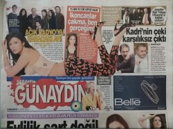 Sabah Günaydın Gazetesi 21 Mart 2009 Sesi Olan Sanatçı Polemik İstemez -GZ44691 - 2