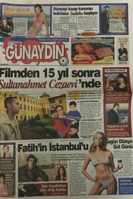 Sabah Günaydın Gazetesi 21 Mayıs 2005-Fatih in İstanbulu GZ45327 - 2