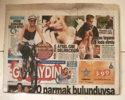 Sabah Günaydın Gazetesi 25 Mayıs 2009 - Yılmaz Erdoğan Pin Doktoru Oldu GZ7185 - 1