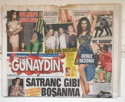 Sabah Günaydın Gazetesi 28 Mayıs 2013 - Satranç Gibi Boşanma GZ7555 - 1