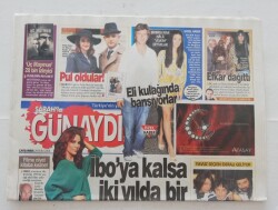 Sabah Günaydın Gazetesi 29 Ekim 2008 -Bergüzar ile Tan Hala Birbirinin Aşkı - GZ45899 - 2