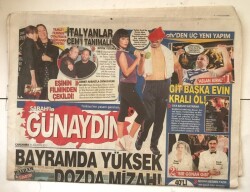Sabah Günaydın Gazetesi 31 Ağustos 2011 - İtalyanlar Cem Yılmazı Tanımalı GZ7204 - 1