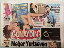 Sabah Günaydın Gazetesi 31 Ocak 2009 Emrahda Mahsunun İzinde - Meğer Yurtseven Kardeş Değilmiş - GZ44477 - 2