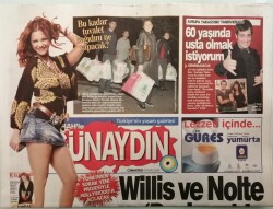 Sabah Günaydın Gazetesi 4 Kasım 2006 Avrupa Yakasının Tanrıverdisi 60 Yaşında Usta Olmak İstiyorum - GZ44482 - 2