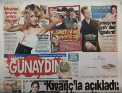 Sabah Günaydın Gazetesi 4 Mart 2009 Denizin Annesine Gülbenden Teselli - GZ44696 - 1