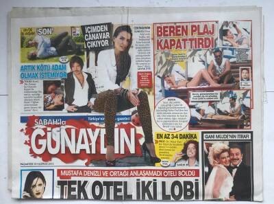 Sabah Günaydın Gazetesi 8 Haziran 2012 - Pınar Altuğun İsyanı GZ7093 - 1