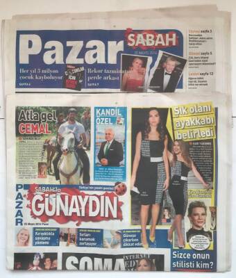 Sabah Günaydın Gazetesi Pazar Eki İle 25 Mayıs 2014 - Soma Davası GZ7567 - 1