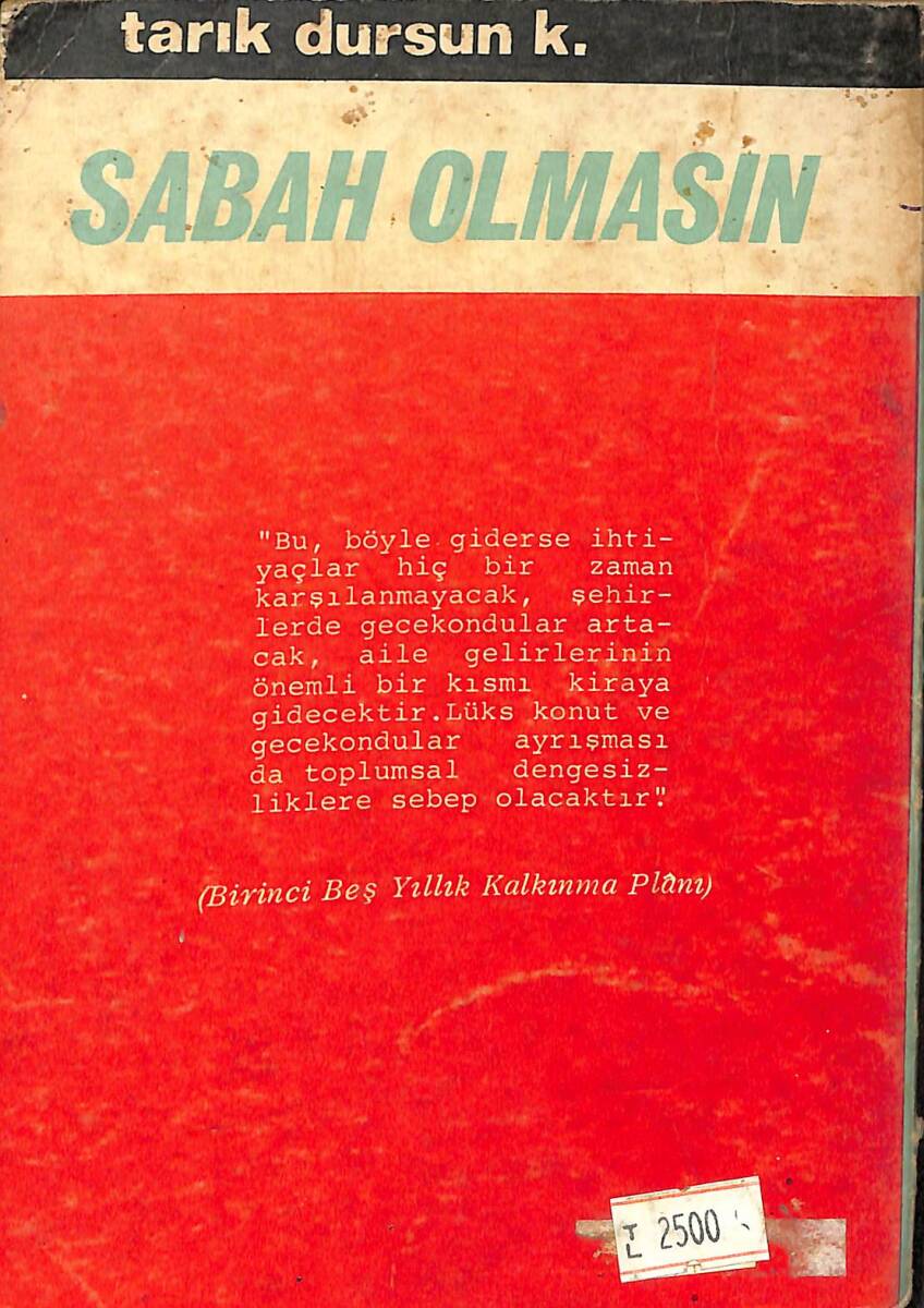 Sabah Olmasın NDR100147 - 2