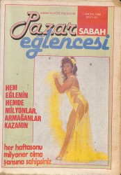 Sabah Pazar Eğlencesi Bulmaca 1 Mayıs 1988 Sayı 66 NDR88075 - Gökçekoleksiyon