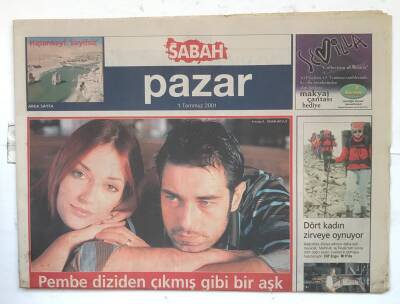 Sabah Pazar Gazetesi 1 Temmuz 2001 - İslamcı Kitaplara Rağbet Azaldı GZ7893 - 1