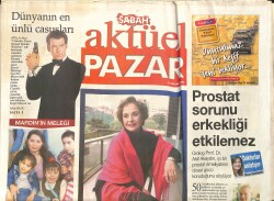 Sabah Pazar Gazetesi 24 Nisan 2005 - Ayten Gökçer Hayat Hikayesiyle - Sadri Alışık'ı Anmak GZ3808 - Gökçekoleksiyon